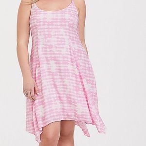 NWT pink Tie-dye dress